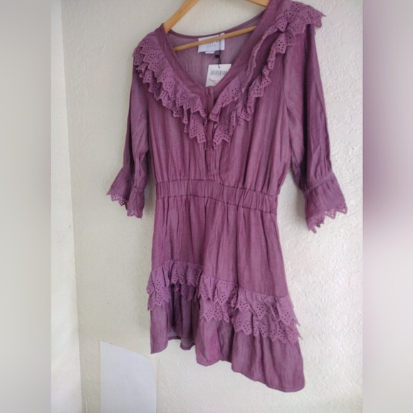 The Shirt Nicki Dress Im Dusty Pink - Picture 5 of 8